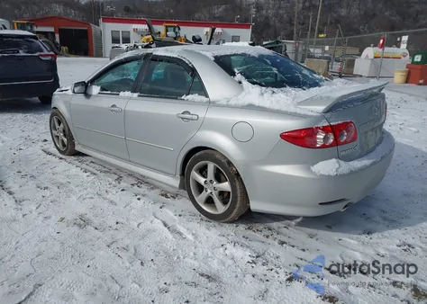 2003 Mazda Mazda6 S из США, поврежденный, VIN 1YVFP80D135M07138